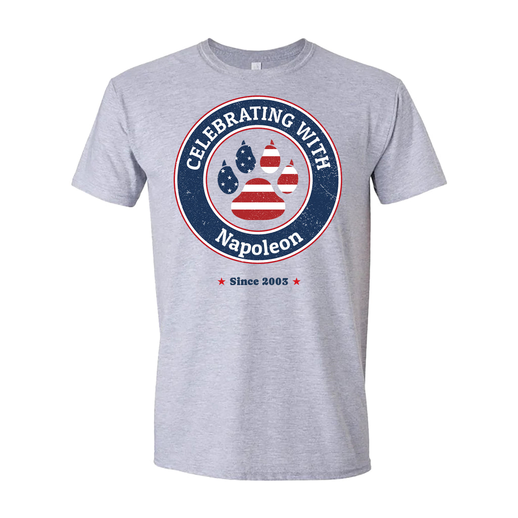 Celebrate with your Cat Personalized T-Shirt