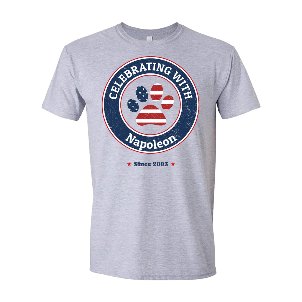 Celebrate with your Dog Personalized T-Shirt