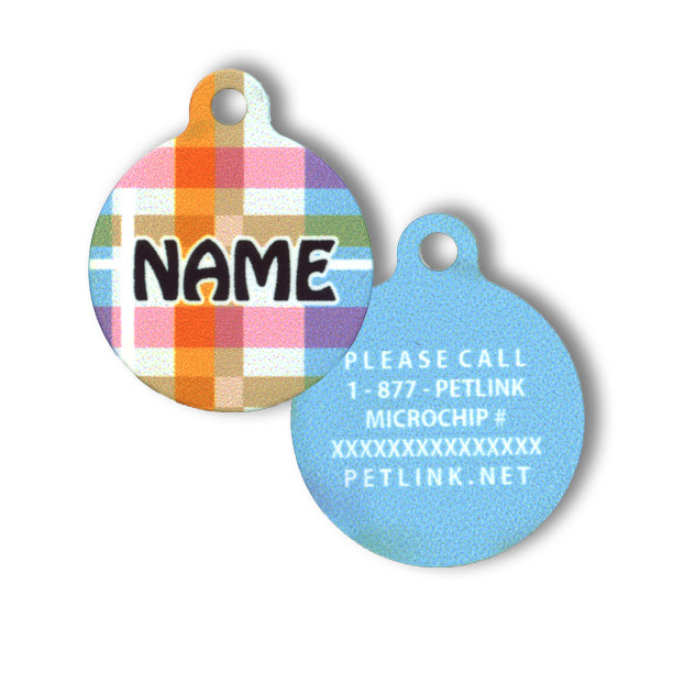 Designer HD Collar Tags (20 designs available)