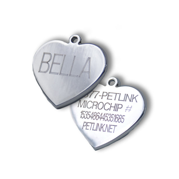 Personalized Nickel Alloy Tags (2 colors & 3 shapes available)