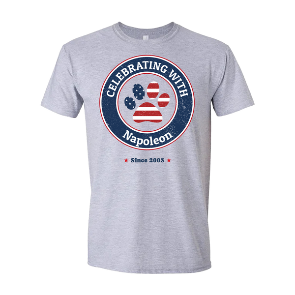 Celebrate with your Dog Personalized T-Shirt