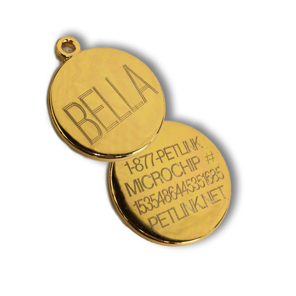 Personalized Nickel Alloy Tags (2 colors & 3 shapes available)